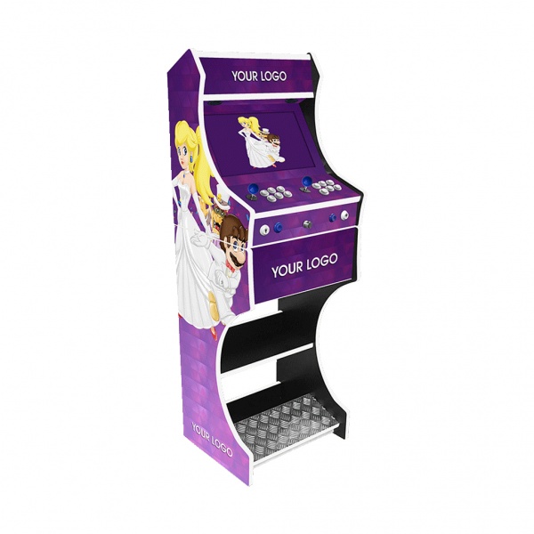 2 Player Arcade Machine - Your Logo themed Machine v2